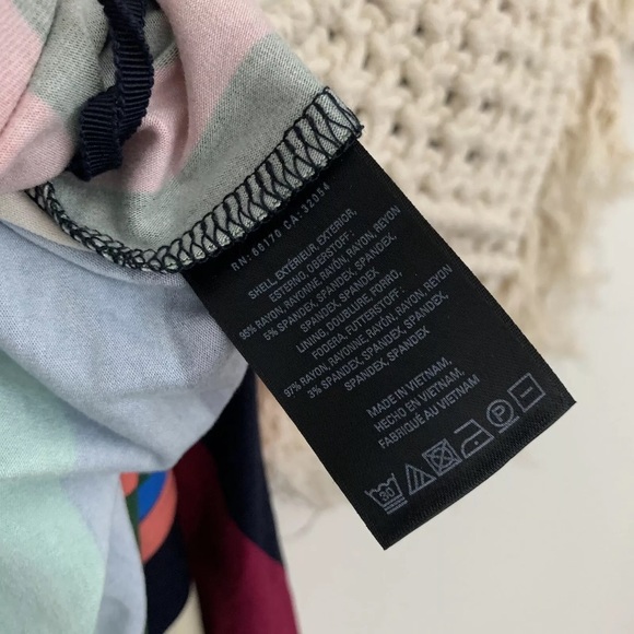 NWT Anthropologie Maeve Davina Striped Layered Dress - Picture 7 of 7